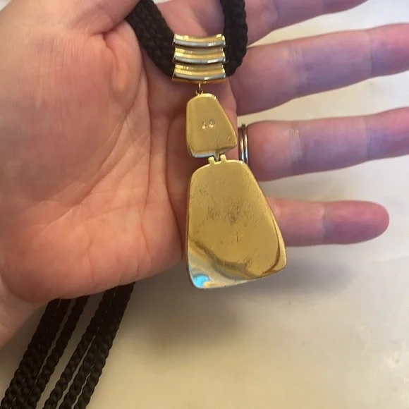 Swarovski large Crystal on rope pendant - Picture 12 of 13